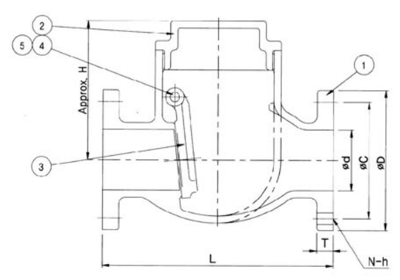 Drawing of JIS F7371 Bronze Swing Check Valve.png Drawing of JIS F7371 Bronze Swing Check Valve.png